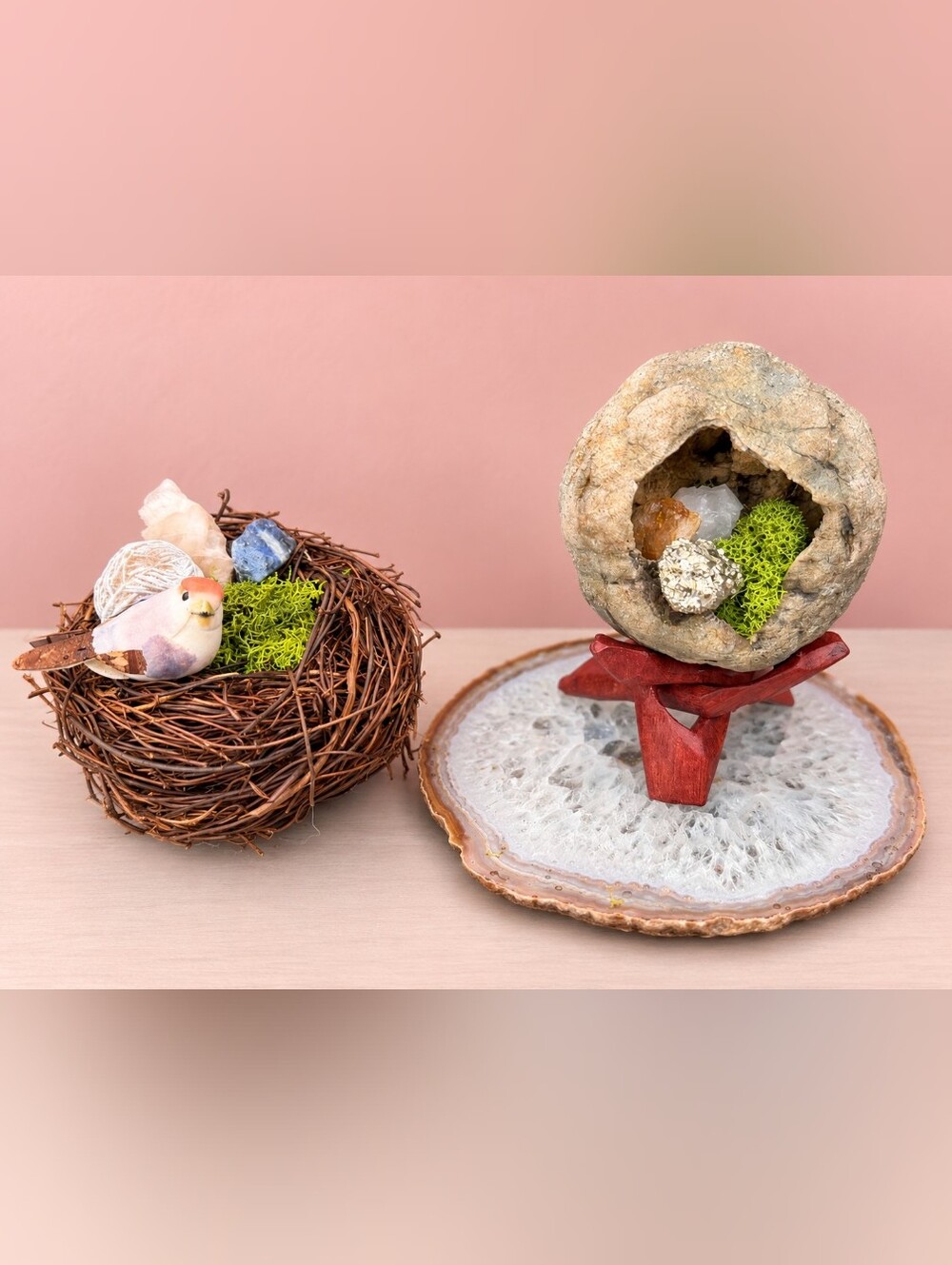 Woodlands Hidden Crystal Geode Garden